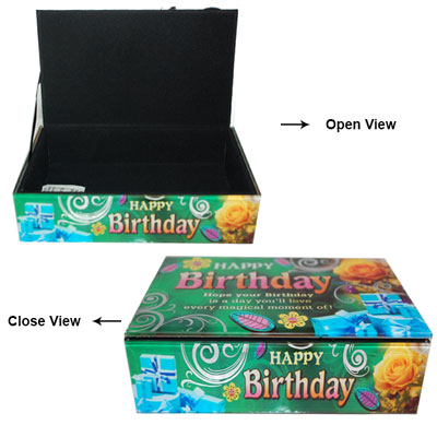 "Birthday Glass Box - 302- 001 - Click here to View more details about this Product
